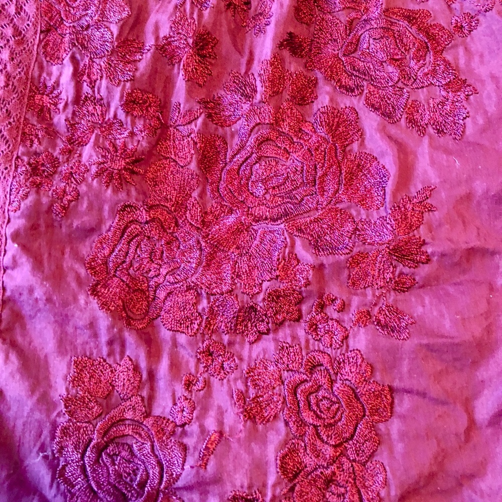 Maroon Anthropologie Top - Picture 4 of 4